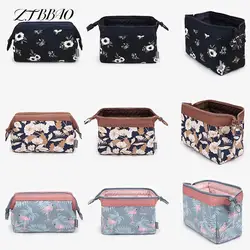 Women Travel Makeup Beauty Wash Organizer Bath Case Animal Flamingo Make Up Bags Toiletry Pouch Storage Kit Girl Cosmetic Bag