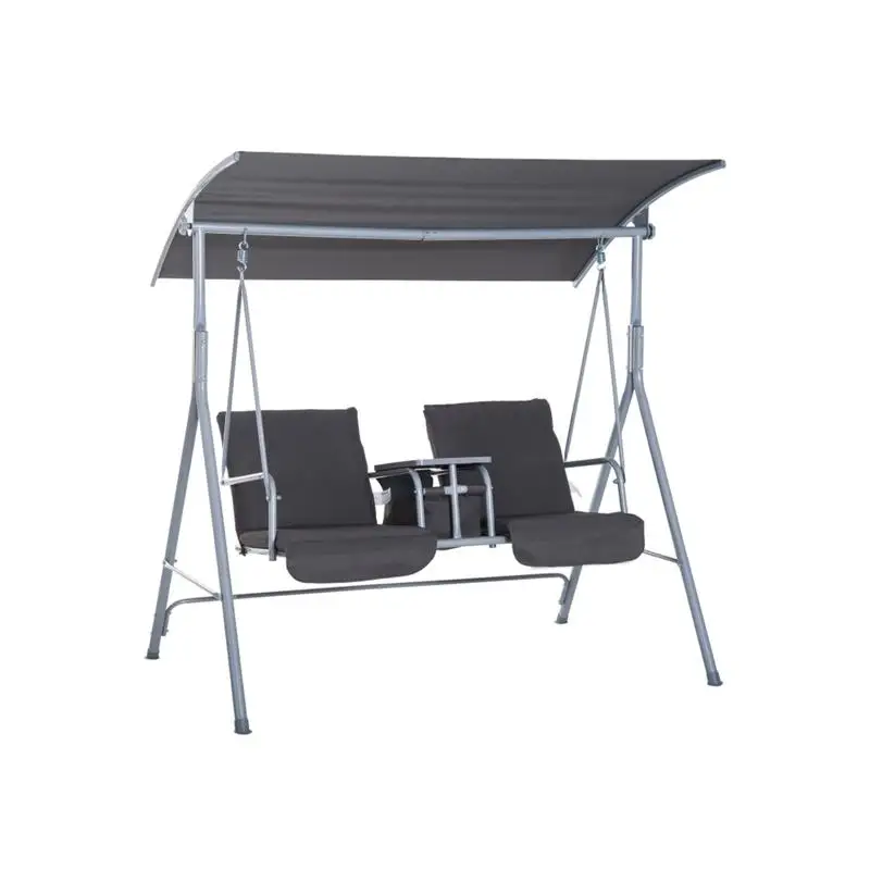 

2-Seater Outdoor Swing Chair with Cushions - Garden Patio Hanging Seat - Perfect for Relaxation and Enjoying the Outdoors
