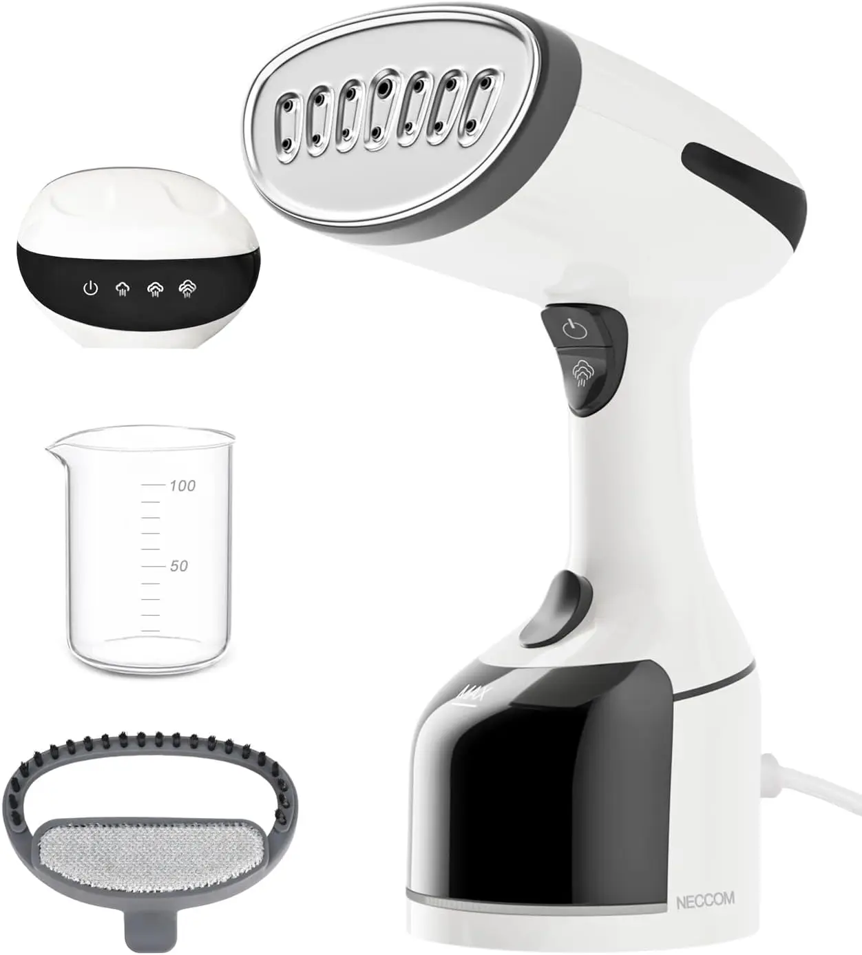 

Portable Garment Steamer, Quick Heat Handheld Fabric Wrinkle Remover for Travel & Home