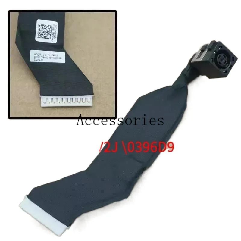 New DC Jack Harness Cable for Dell G15 5510 5511 5515 5520 Power Interface Charging Head 0KXV2J 0396D9 099V4H