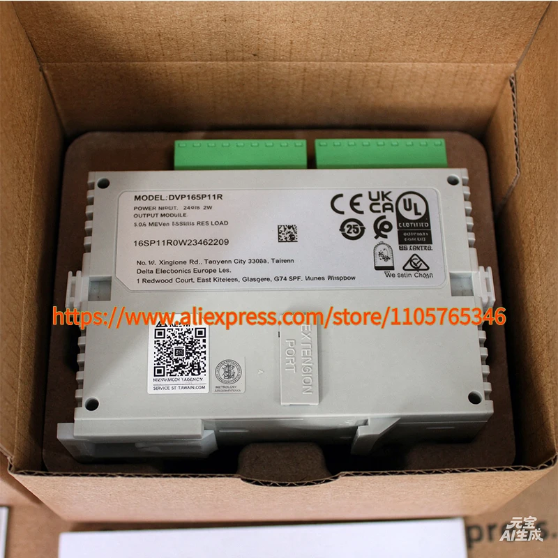 1pcs 100% Original DELTA DVP16SP11R DVP16SP11T DVP-S series PLC Digital I/O Expansion Module，Programmable Logic Controller