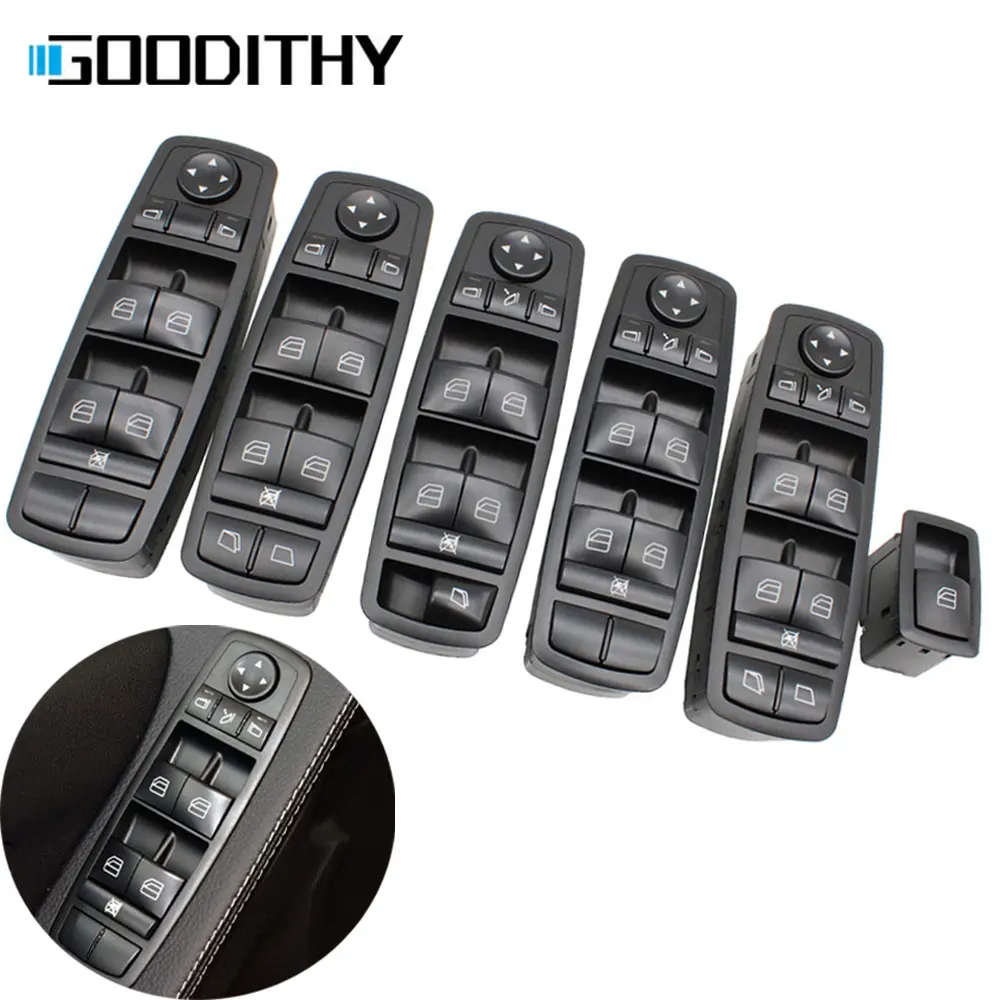 

W164 W251 Front Master Window Control Switch For Mercedes Benz ML GL R GL320 GL350 GL450 ML320 ML350 ML450 ML500 R320 2518300290