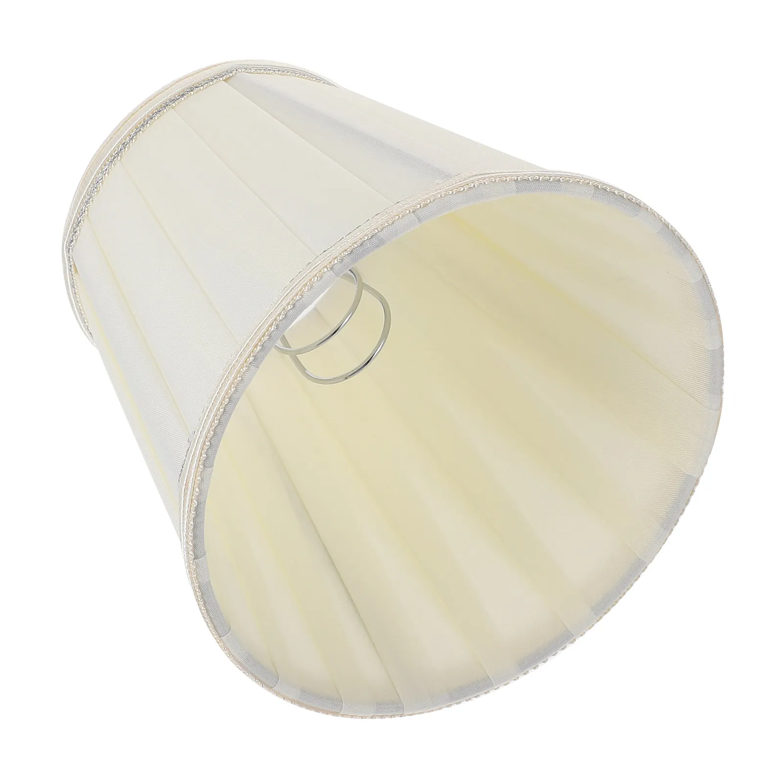 1Pcs Exquisite Cloth Lampshade Sturdy Simple Style Light Diffuser Creates Romantic Warm Atmosphere Bedroom Living Room