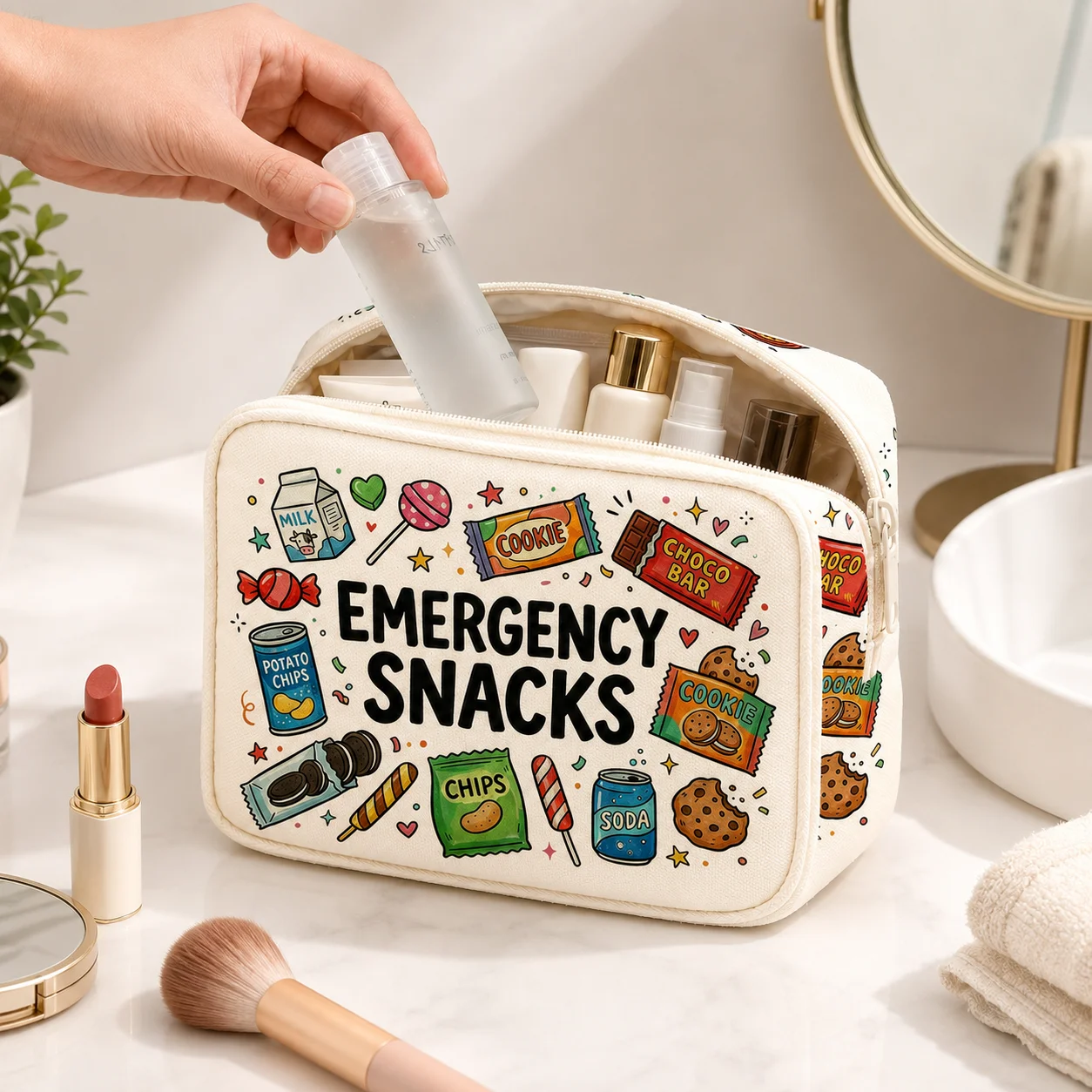 Noodsnackzak met rits, schatti - Food Storage Emergency recensie en prijs