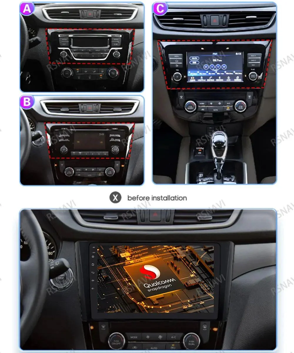 Android 15 Car Radio For Nissan Qashqai 2 J11 X-Trail T32 Rogue 2013-2021 QLED BT GPS DSP 4G LTE Autoradio Navigation 5G WIFI