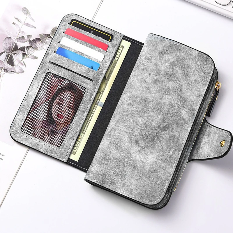 محفظة هالو كيتي طويلة بسحاب متعددة البطاقات بنمط كرتوني لطيف ومحفظة ناعمة الملمس للنساء ذات سعة كبيرة حقيبة يد كاواي للسيدات