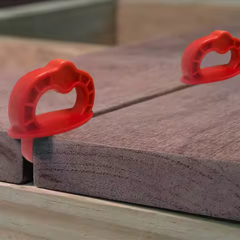12Pcs Deck Board Spacer Rings Lightweight Decking Board Spacer Tool Deck Jig Spacer Rings for Pressure Treated Composite Plank