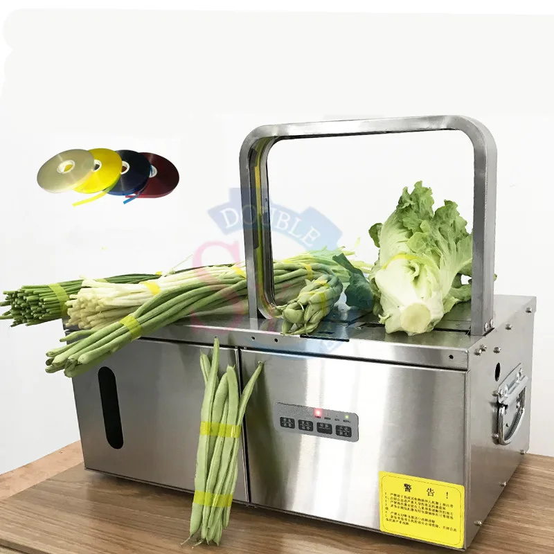 Multifunction small automatic Joss stick paper money binding machine/supermarket vegetable packer/vermicelli tying machine