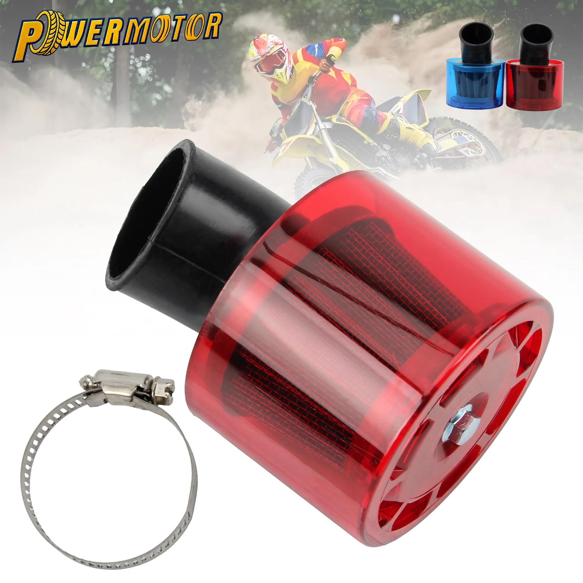 

38mm 43mm Motorcycle Air Filters Systems Bend Elbow For 50cc-250cc ATV Pit Dirt Bike Air Filter Cleaner Universal Accessories