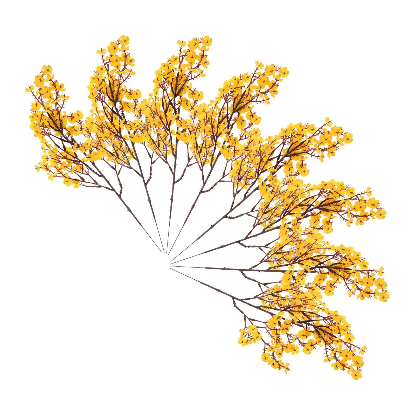 

8Pcs Realistic Gypsophila Artificial Flowers Bouquet Wedding Decoration Fake Flower Bridal Bouquet Romantic Floral Decor