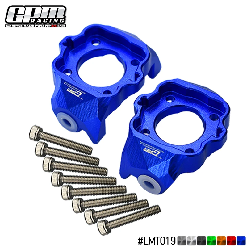 Алюминиевые передние C-ступицы GPM для LOSI 1/8 LMT с твердым мосем Monster Truck LOS244003