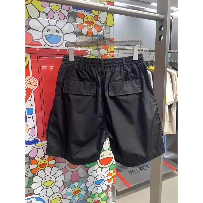 2024 Summer Y 3 Shorts Men\'s Streetwear Shorts Korean Style Black Cargo Shorts Breathable Shorts Valentine\'s Day For Man