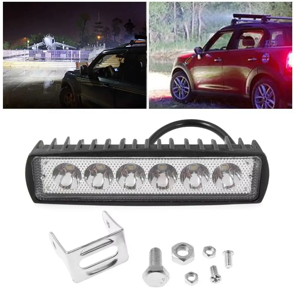 

Light Bar 6 LED LED Car Work Light 800 LM 12 V Driving Fog Lamp 6000 K High Bright LED Light Bar Trailer Lighting