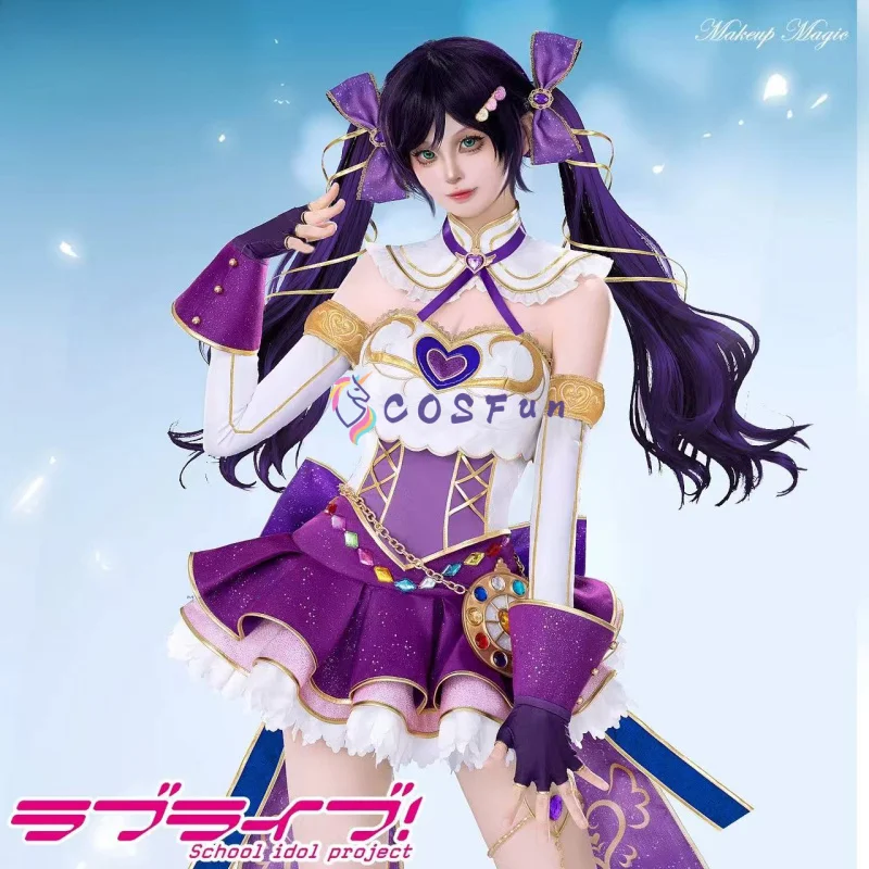 

2025 Nozomi Tojo Cosplay LoveLive! Costume Makeup Magic Cos Game Anime Party Lolita Dress Hallowen Play Role Clothes Clothing