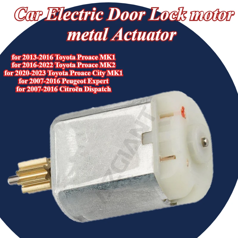 

AZGIANT FC-280SC-16200 car Electric Door Lock metal Actuator 12V for Toyota Proace City MK1 MK2 Peugeot Expert Citroën Dispatch