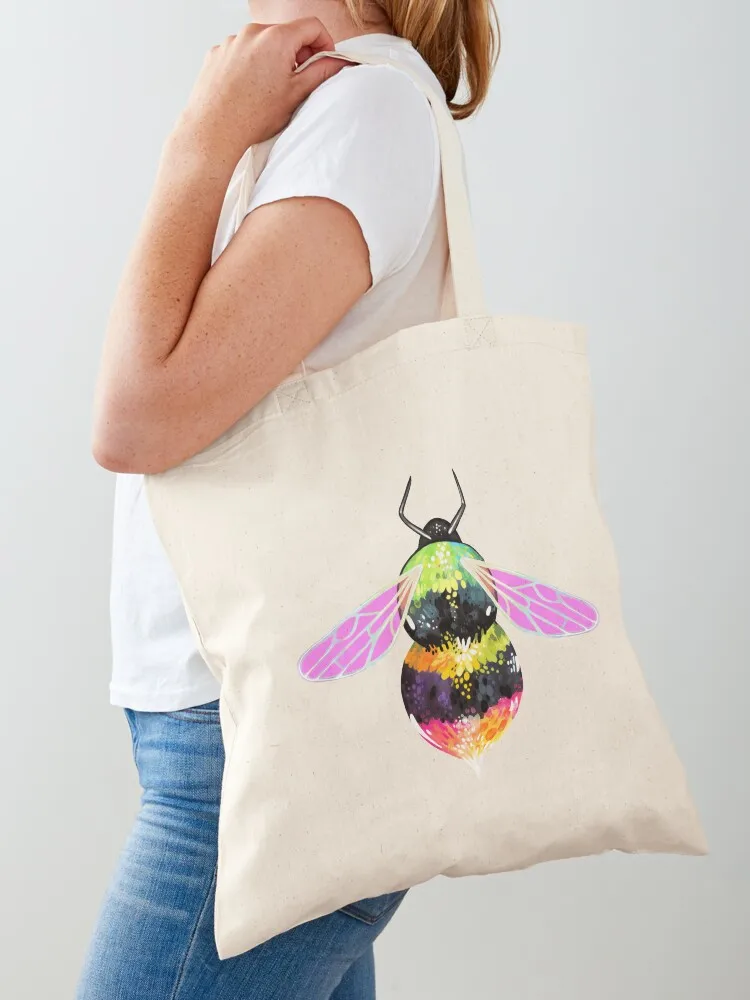 

Rainbow Bee Tote Bag Big bag bag luxury women hand sacs de shopping