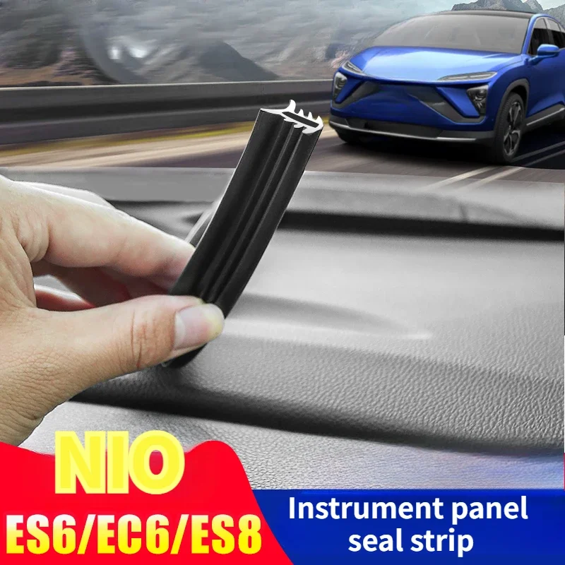 For NIO ES6ET7ES8EC6 instrument panel weatherstrips, center console soundproof strips, and internal noise reduction strip trims