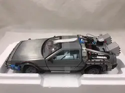 Back To The Future Time Machine With Mr.Fusion 1/18 Scale DieCast Model Car