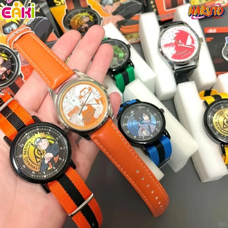 

Оригинальные часы EAKI Naruto: Shippūden в слепой коробке, с изображением Узумаки Наруто, аниме-часы-игрушка, подарок на день рождения