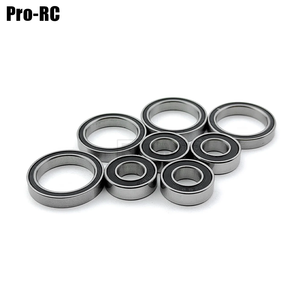 For Traxxas 1/10 Maxx 2.0 WideMaxx 8996X 8950X CV Driveshafts Axle Hub Sealed Ball Bearing Kit (8Pcs) F&R Rc Car Upgrade Parts