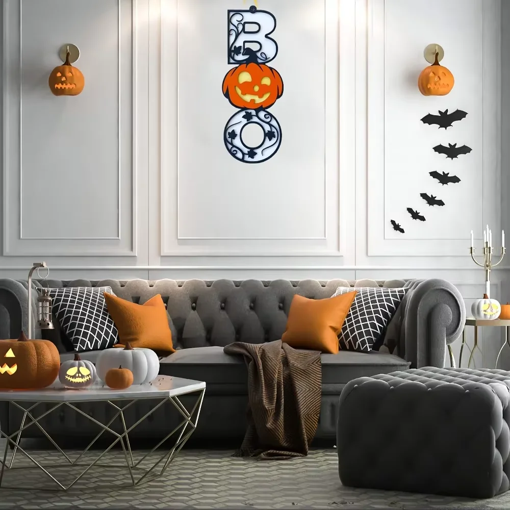 

Charming Welcome Sign For Front Door - Fall Pumpkin Wreath, Ideal Porch Decor and Hanging Gift for Farmhouse Home