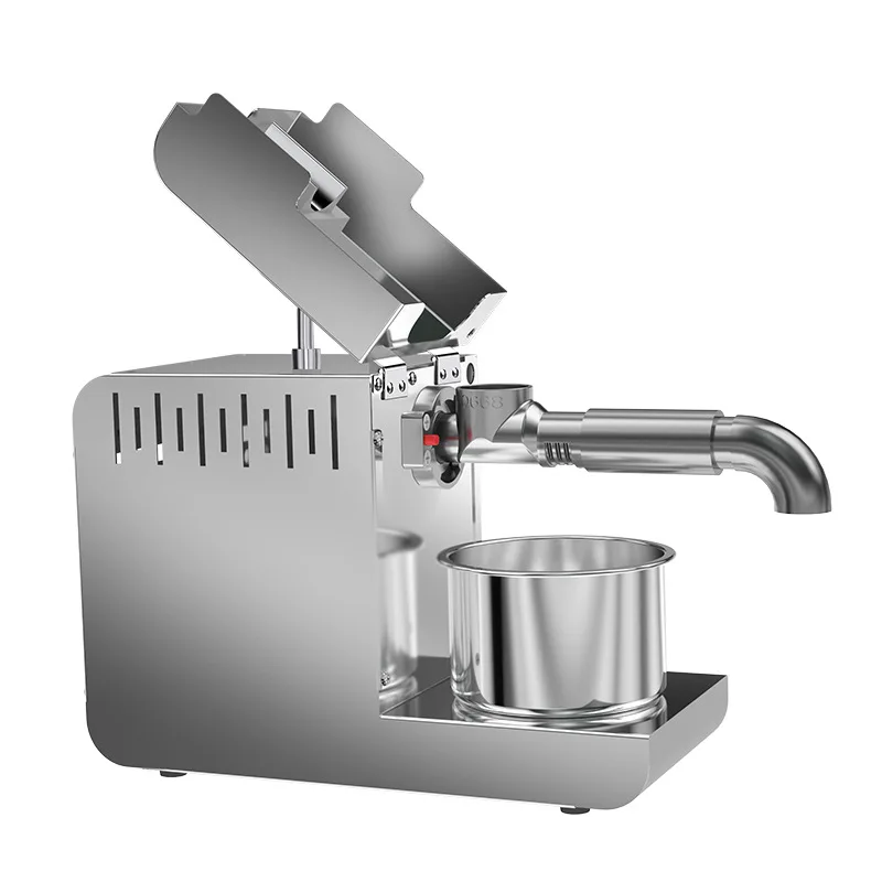 SS-T1 Automatic stainless steel seeds oil pressing machine small screw press oil extraction machine