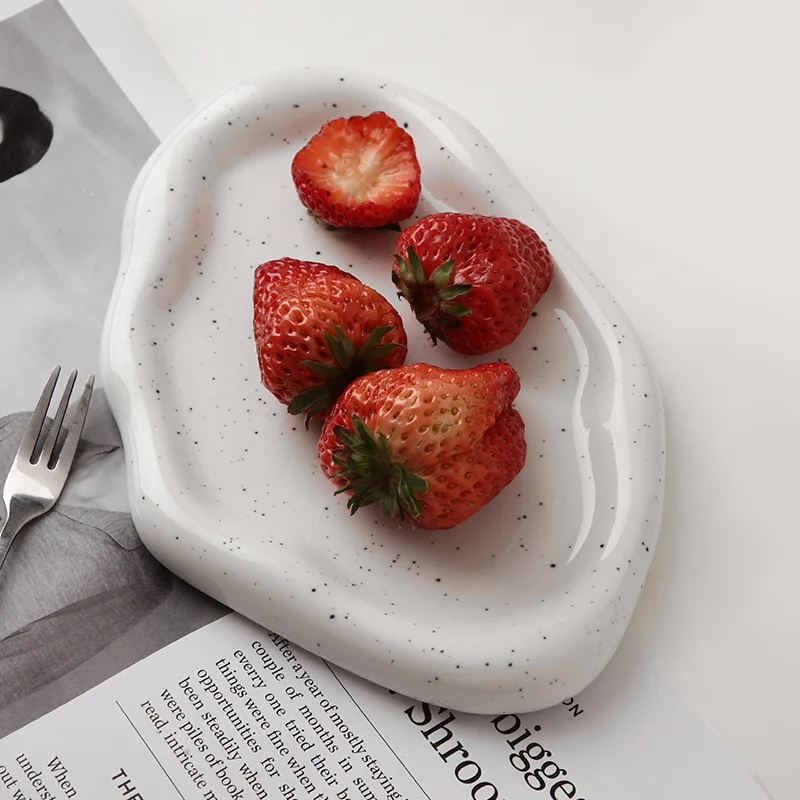 Irregular Minimalist Tray, Indoor Desktop Decoration, Various Small Item Storage Trays
