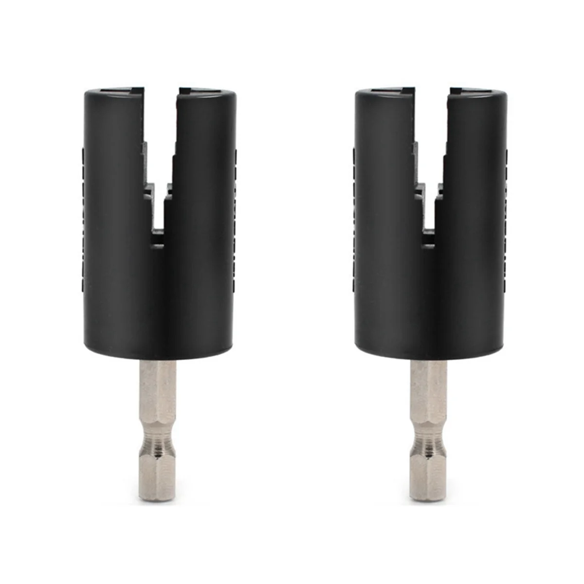 

2Pcs Electric Guitar Bass Knob Winder Drill Bit String Winder Headstock Electric Hand Drill String Winder Head Electric