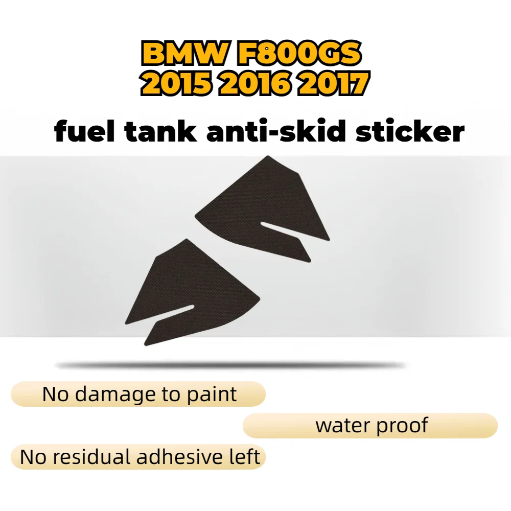 For BMW F800GS 2015 2016 2017 Anti Slip Fuel Oil Tank Side Knee Grip Decal Protector Sticker Pad Motorcycle Stickers