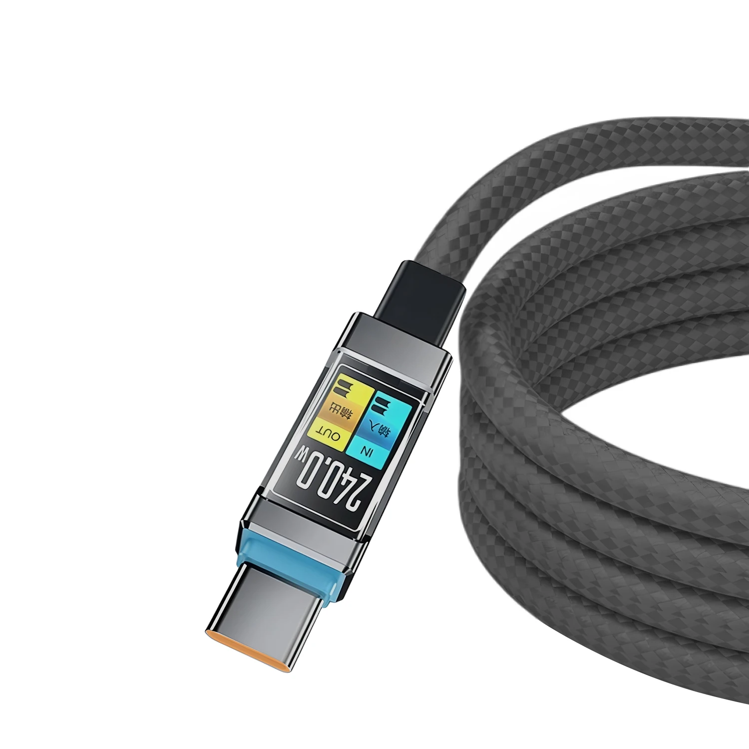 240W Type-C to Type-C Fast Charging Data Cable for iPhone 15 16 17 pro max Samsung Huawei Xiaomi OPPO Phone