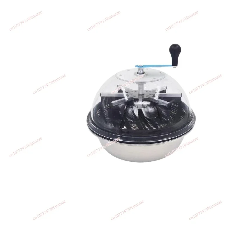 Bowl-shaped Grass Crusher 16-inch Manual Hydroponic Trimmer, Bowl Leaf Rotating Flower Trimmer Wholesale