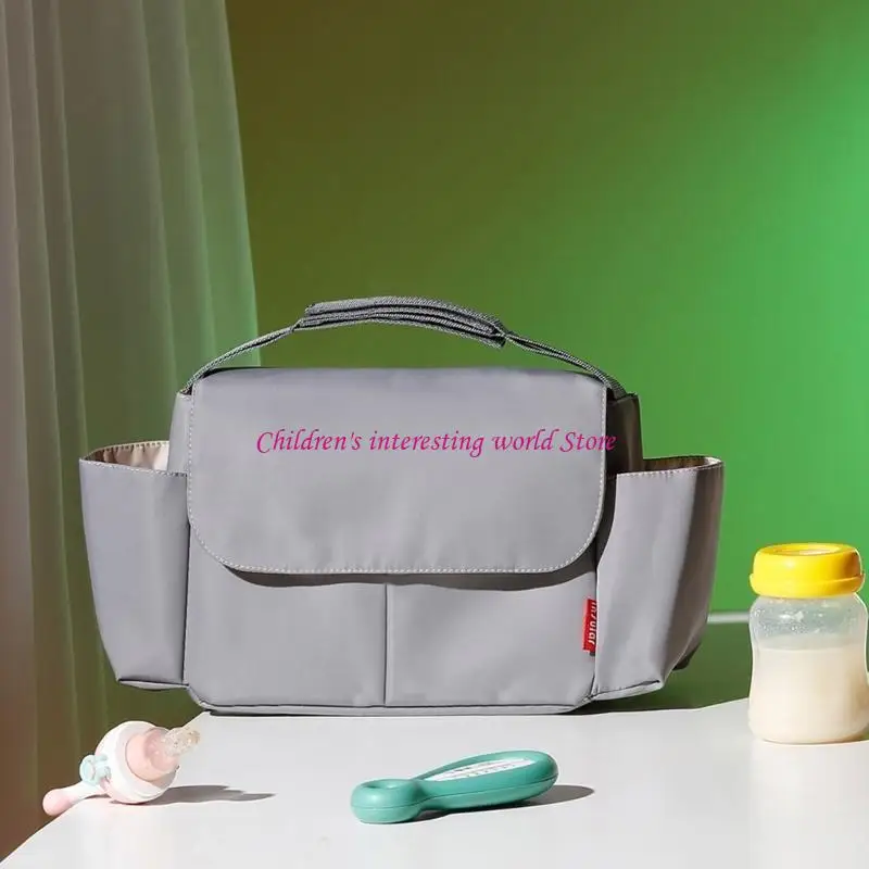 حقيبة حفاضات مقاومة للماء متعددة الوظيفية لوجود عربات تخزين أكياس الأم ل CART NEWBORN TODDLER TODDLE