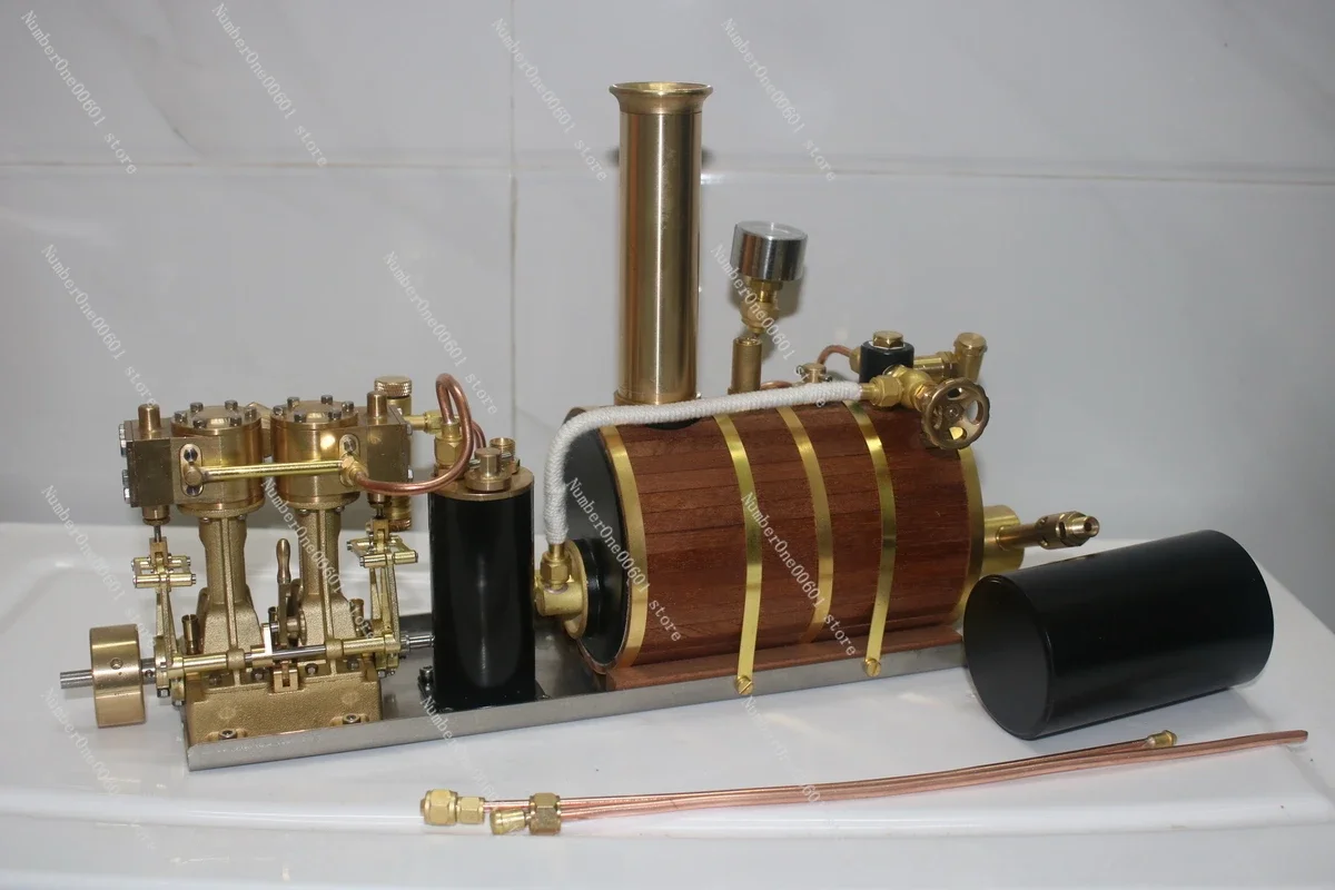 Inline Two-cylinder Reciprocating Steam Engine Model Power Pack A2