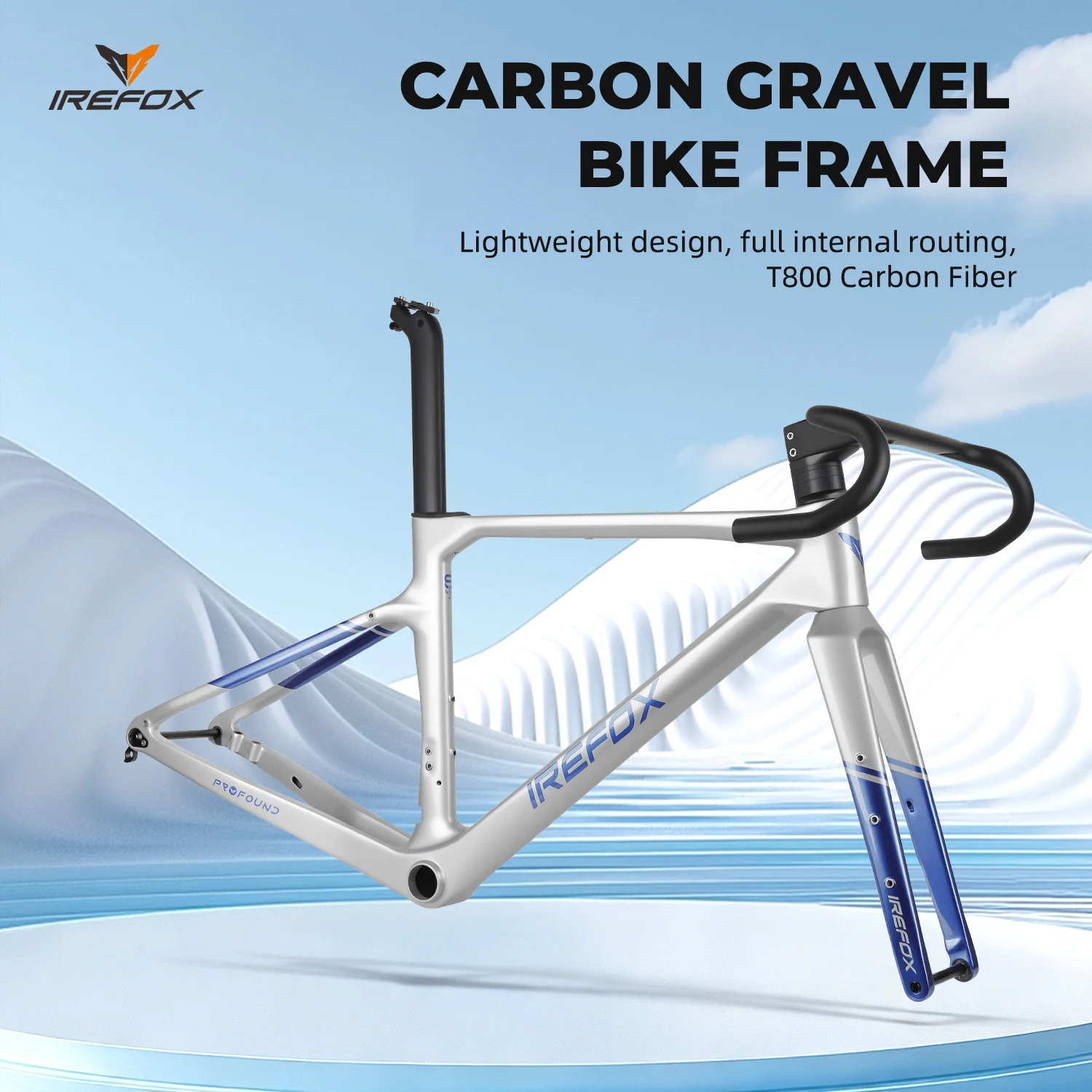 

Карбоновая легкая рама для шоссейного велосипеда FIREFOX, под руль 52 × 52 мм, дисковые тормоза, полностью внутренняя прокладка тросов, запчасти для велосипедов