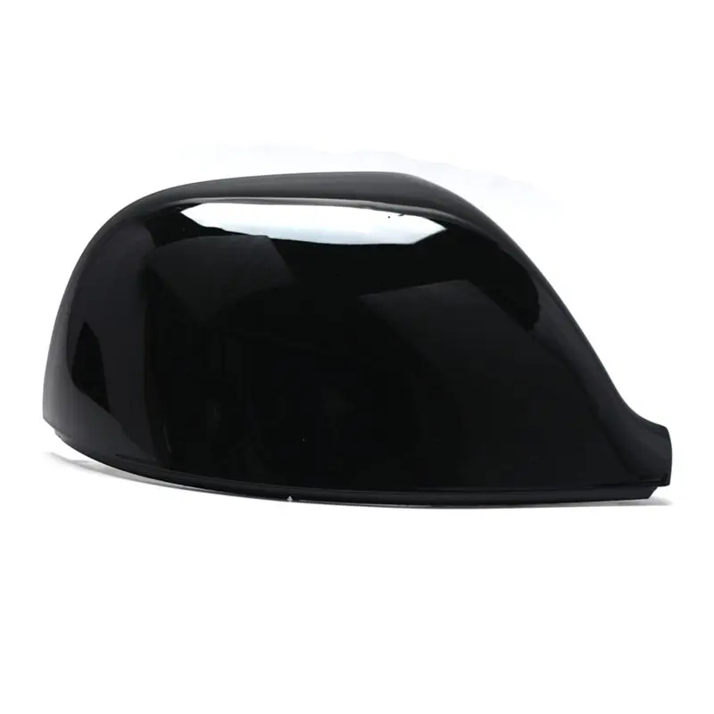 

For VW Transporter T5 T5.1 T6 Right Rearview Side Door Mirror Cover Replacemet Mirror Covers 7E1857528F 7E1857528G Bright Black