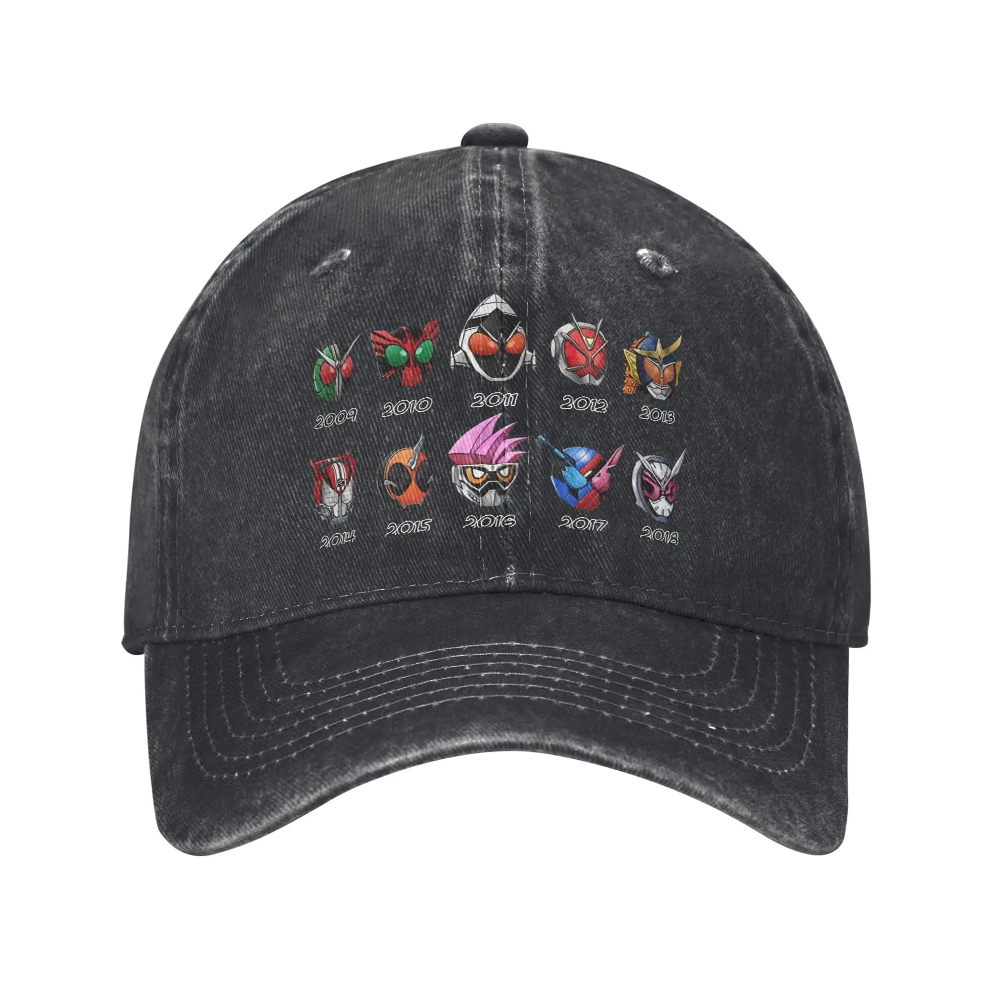 Kamen Rider   Heisei Era Phase Cap  Crazy Baseball Cap Hats Visor Protection Snapback Cotton tops gorras