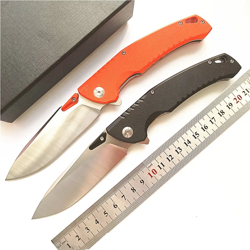 Kesiwo KT605 G10 Handle Camping Outdoor Hunting Kitchen Knife Utility Survival EDC D2 Pocket Folding Knife