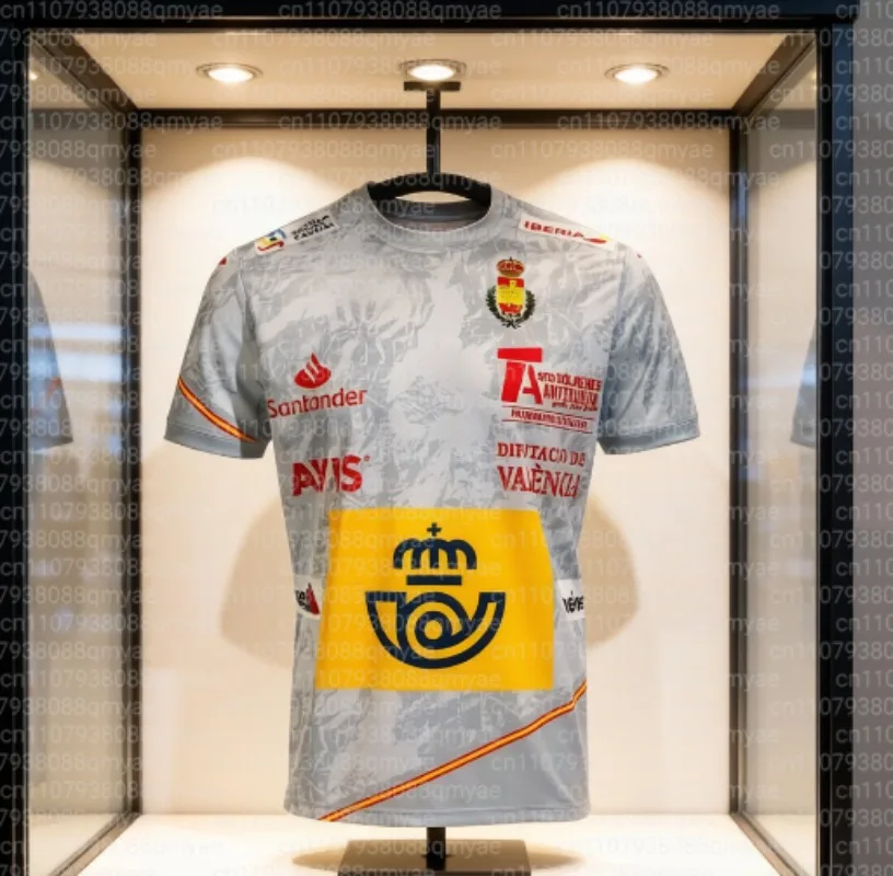 Camisa de Handebol da Seleção Espanhola 2026: Chegada da Nova Coleção Casual com Estampa 3D – Camiseta de Secagem Rápida para Adultos e Crianças, Unissex, para Casa e Fora, Ideal para Combinar em Família