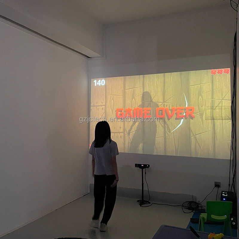 AR Game Jump Trampoline Interactive Floor Games Trampoline Interactive Projection