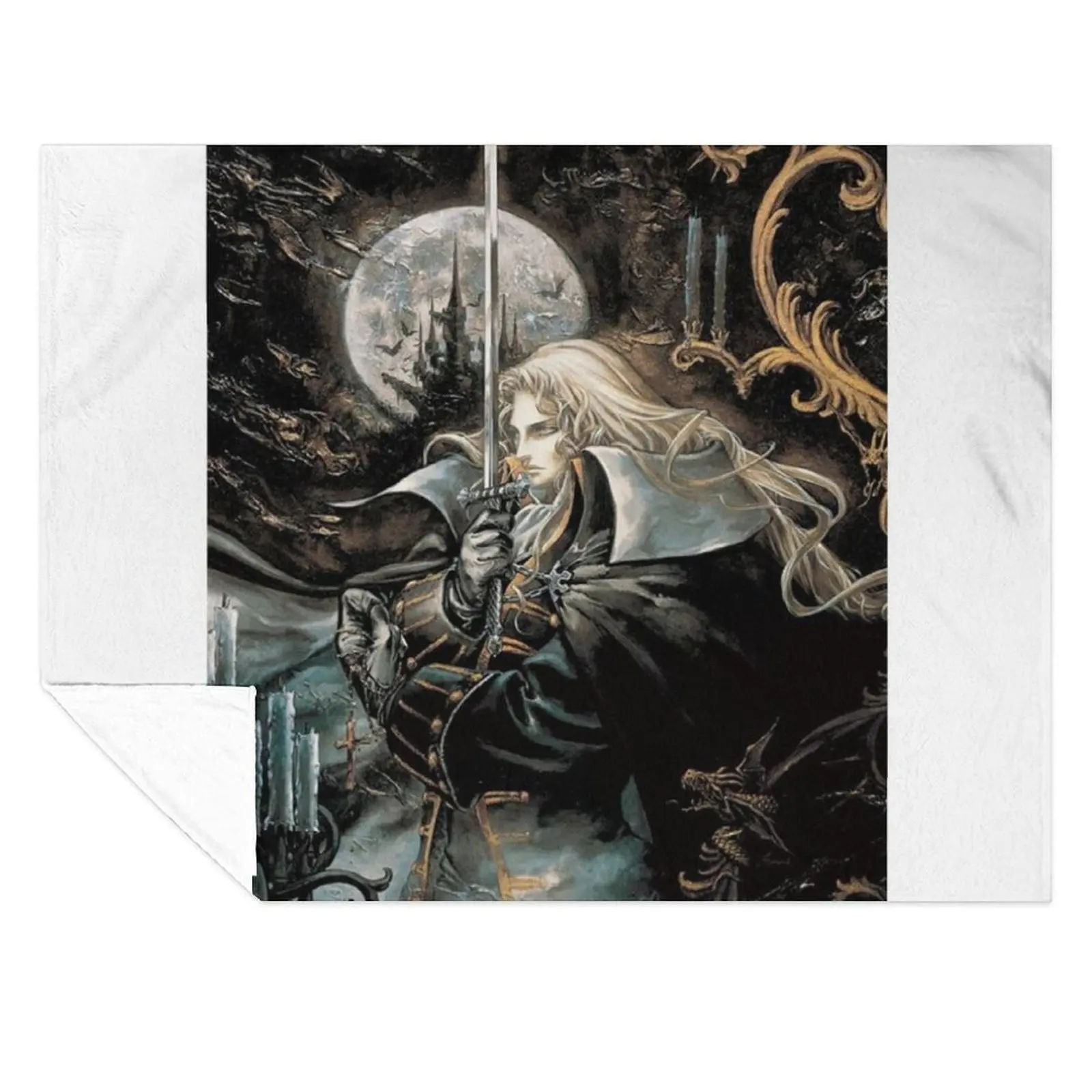

Castlevania Throw Blanket Picnic Thins For Baby Blankets