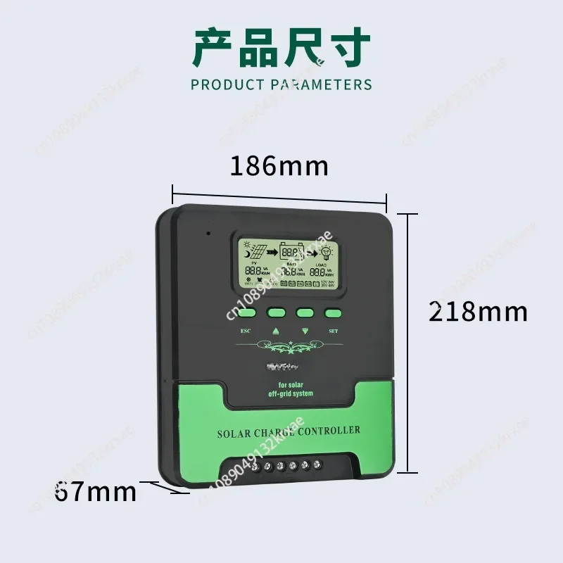 MPPT 12V 24V Auto Solar Charge Controller WiFi Solar Panel Regulator Dual USB 60A 50A 40A 30A Lifepo4 Lead Acid Lithium Battery