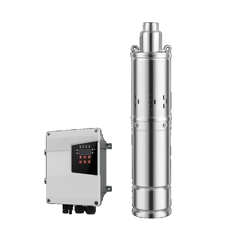 

Stainless Steel Impeller 4 Inch Drilled Deep Well, Submersible DC Solar, Agricultural Water Pump