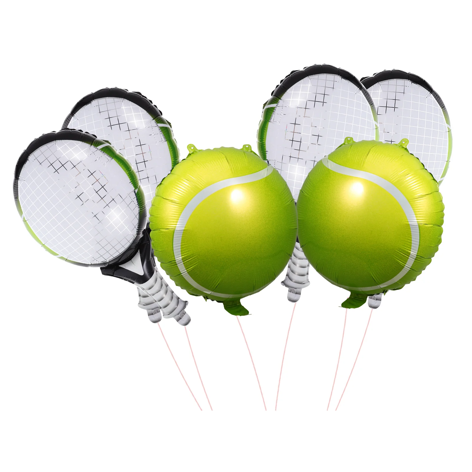 

Inflatable Tennis Decoration Racket Racquet Balloons Shaped Birthday Party Decorative Aluminum Foil Film Baby Child Favors