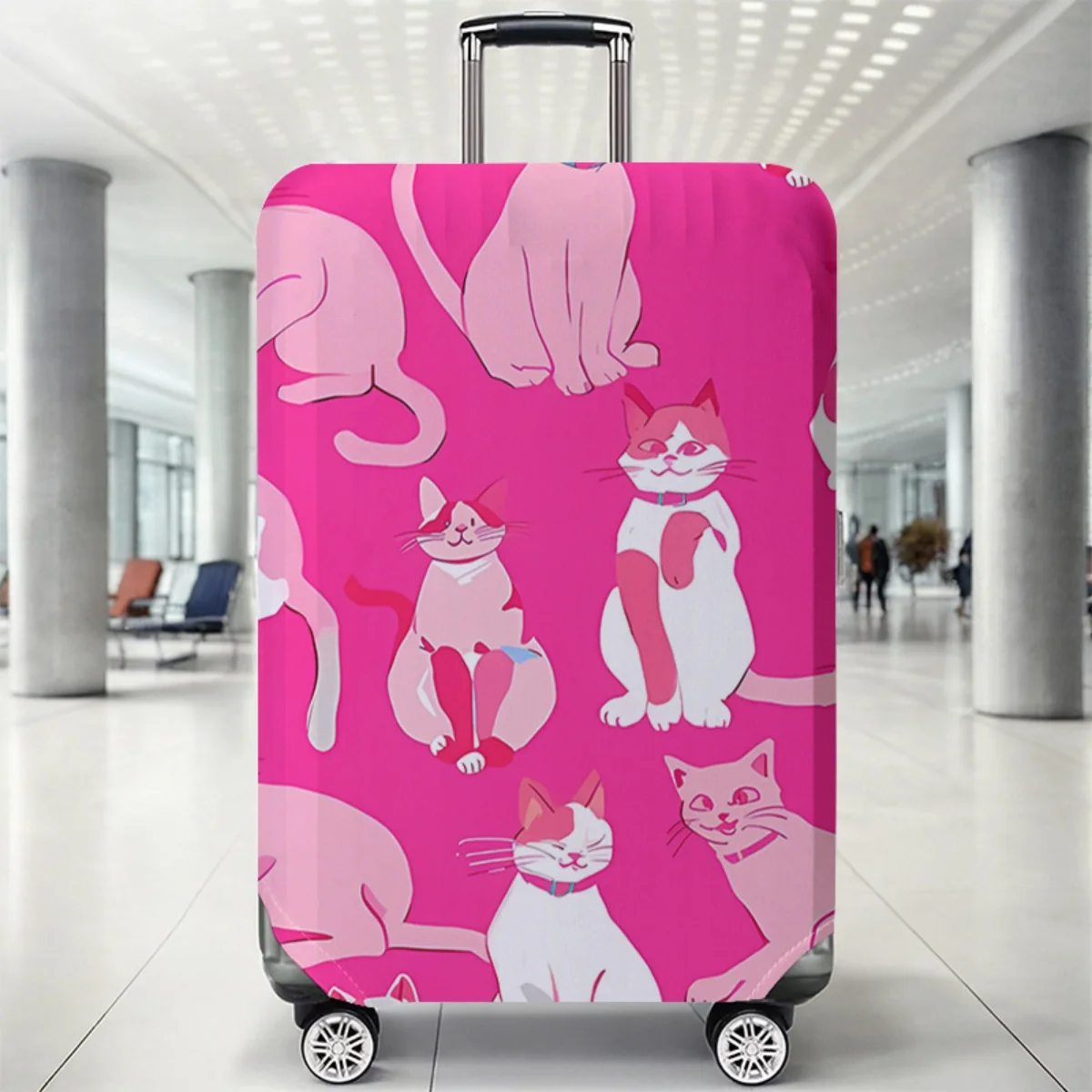 

Защитный чехол для багажа с мультяшным принтом