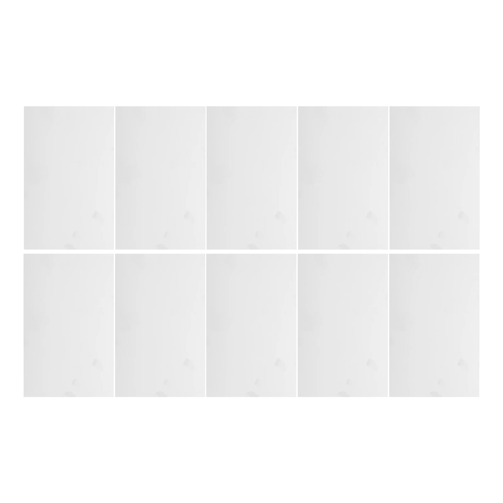 

10pcs Sublimation Metal Sheets Heat Transfer Blanks White Aluminum Plates For Diy Album Supplies Craft Home Decor Wedding Party