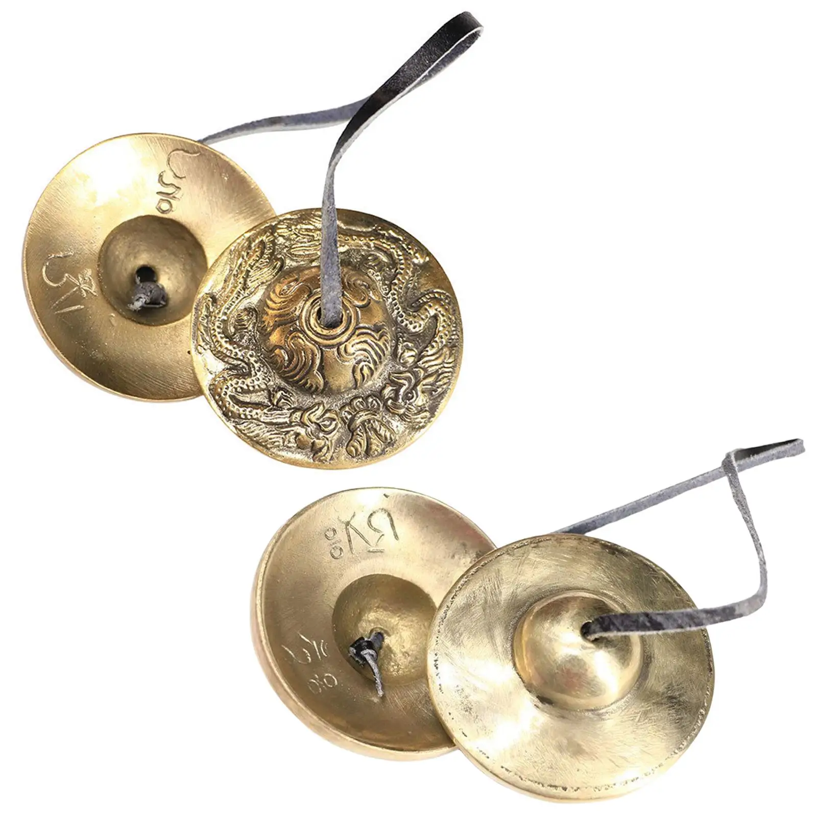 6.5cm Tibetan Bell Meditation Handcrafted Cymbal Bell Copper Crisp Sound