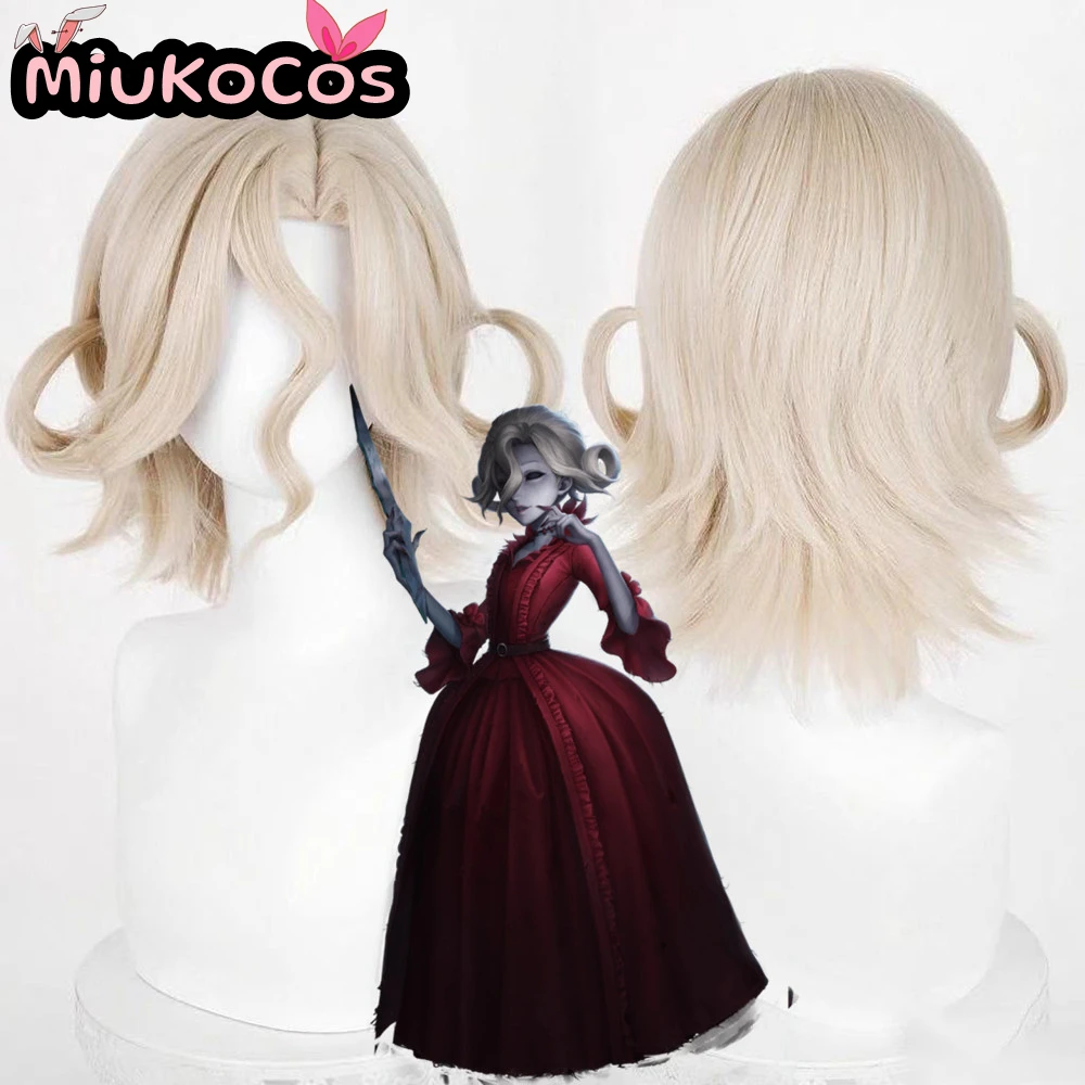 

В НАЛИЧИИ Кровавая Королева Мэри Косплей Парик MiukoCosplay Game Identity V Косплей