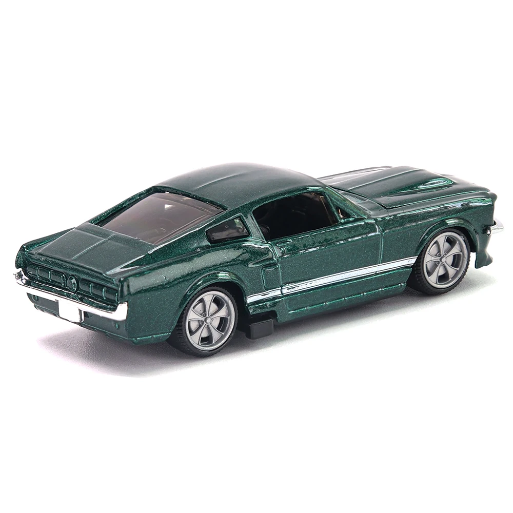 Bburago 1967 FORD MUSTANG GT Lamborghini Cadillac Benz BMW Scale Car Model Replica Collection Kids Xmas Gift Toys for Boys