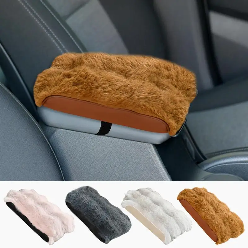 مسند الذراع التلقائي وسادة الارتفاع القطيفة وحدة التحكم المركزية للسيارة مسند الذراع وسادة حماية مسند ذراع السيارة وسادة معززة للكوع للسائق