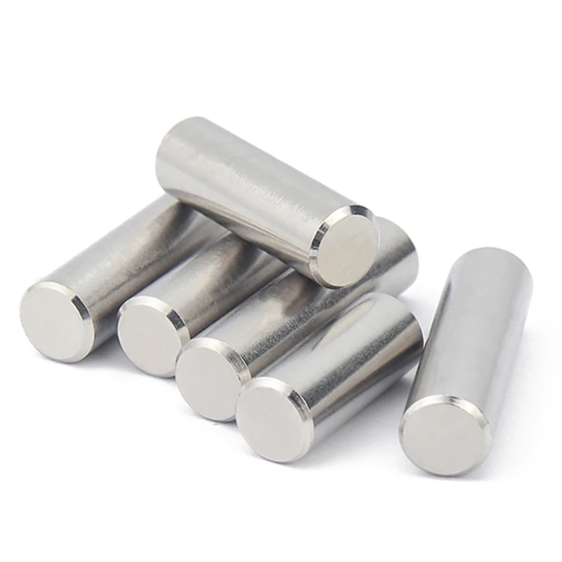 GB119 M1 M2 M3 M4 M5 M6 M8 M10 M12 Dowel 304 Stainless Steel Solid Cylindrical Pins Supply Non-Standard Size Locat Parallel Pin